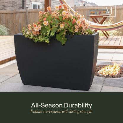 Mayne Kobi 36-Inch Self-Watering Tall Rectangular Planter