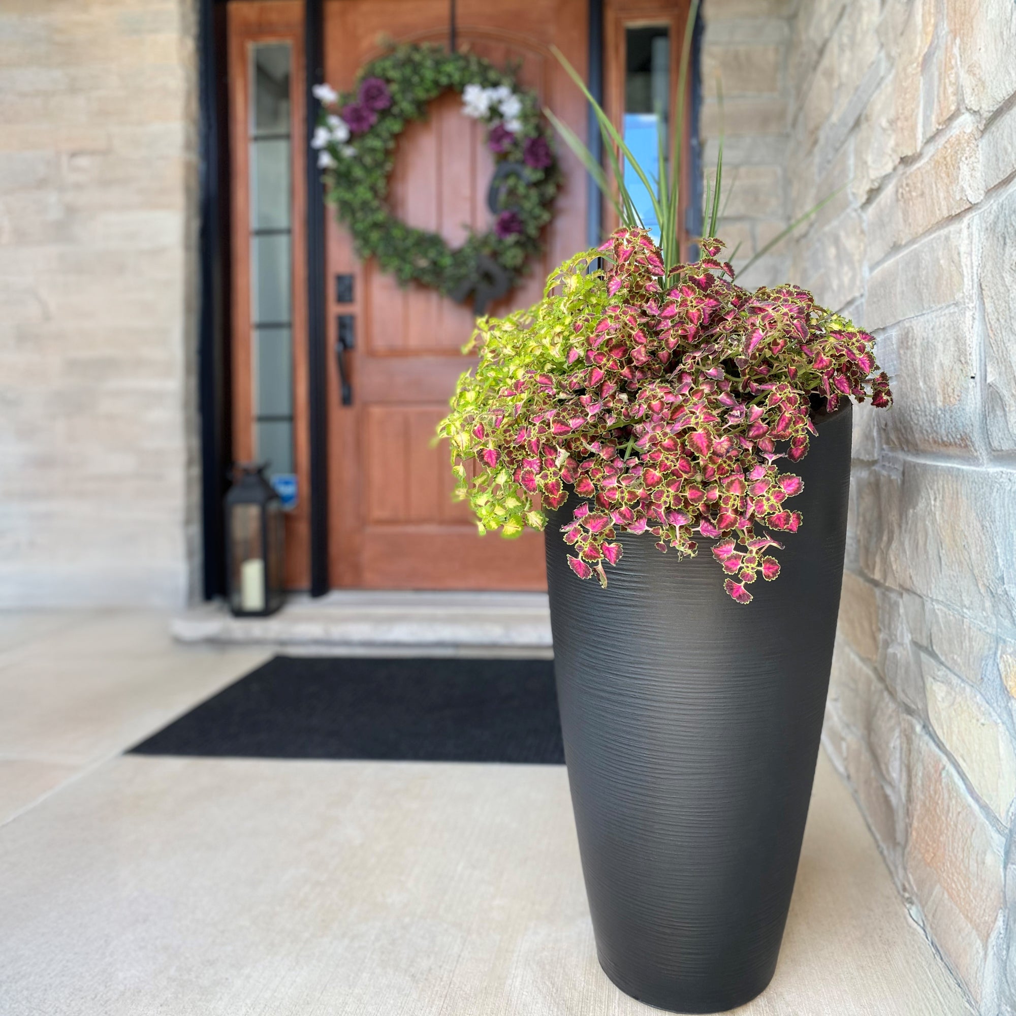 Mayne Modesto 32-Inch Tall Indoor and Outdoor Planter