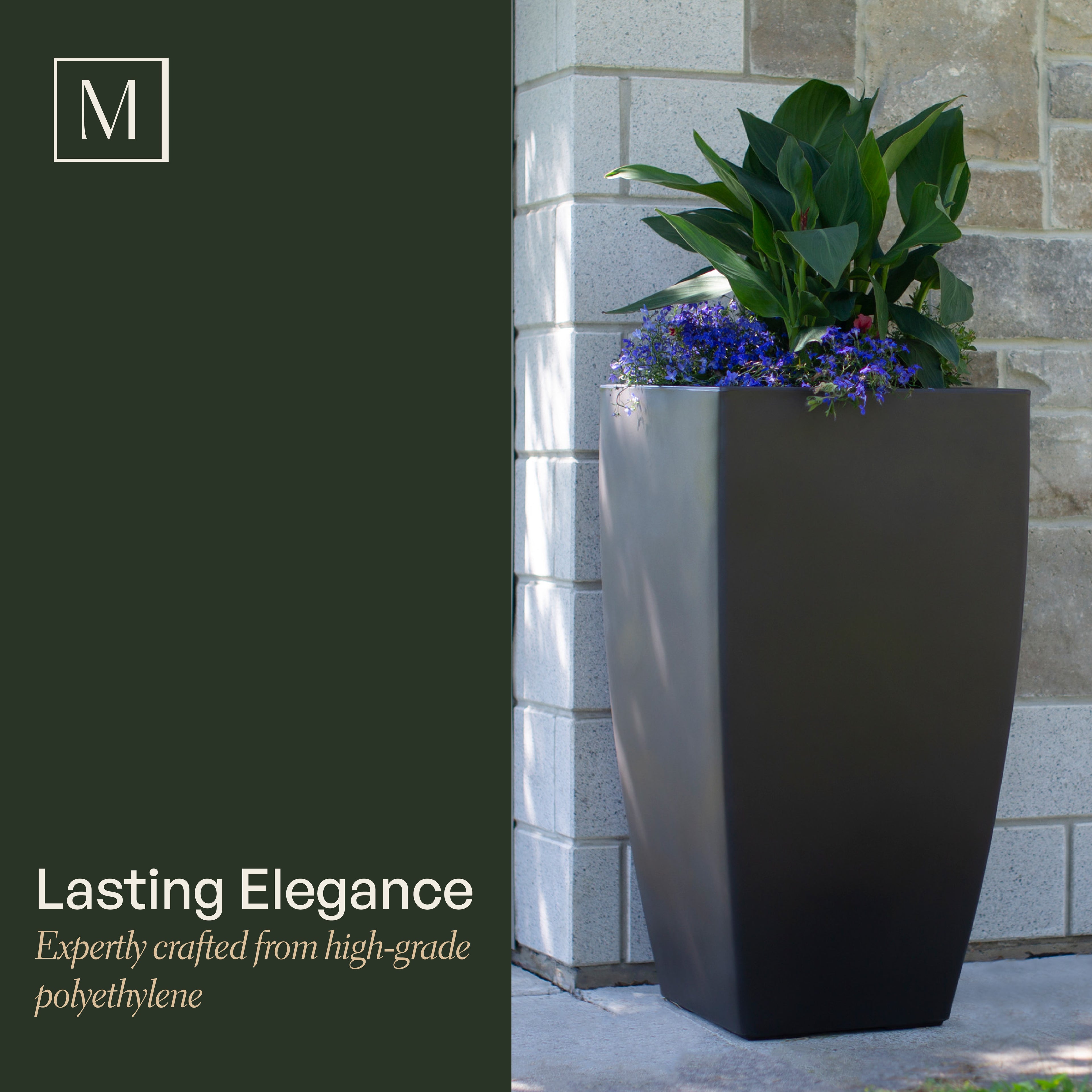 Mayne Kobi 32-Inch Self-Watering Tall Planter