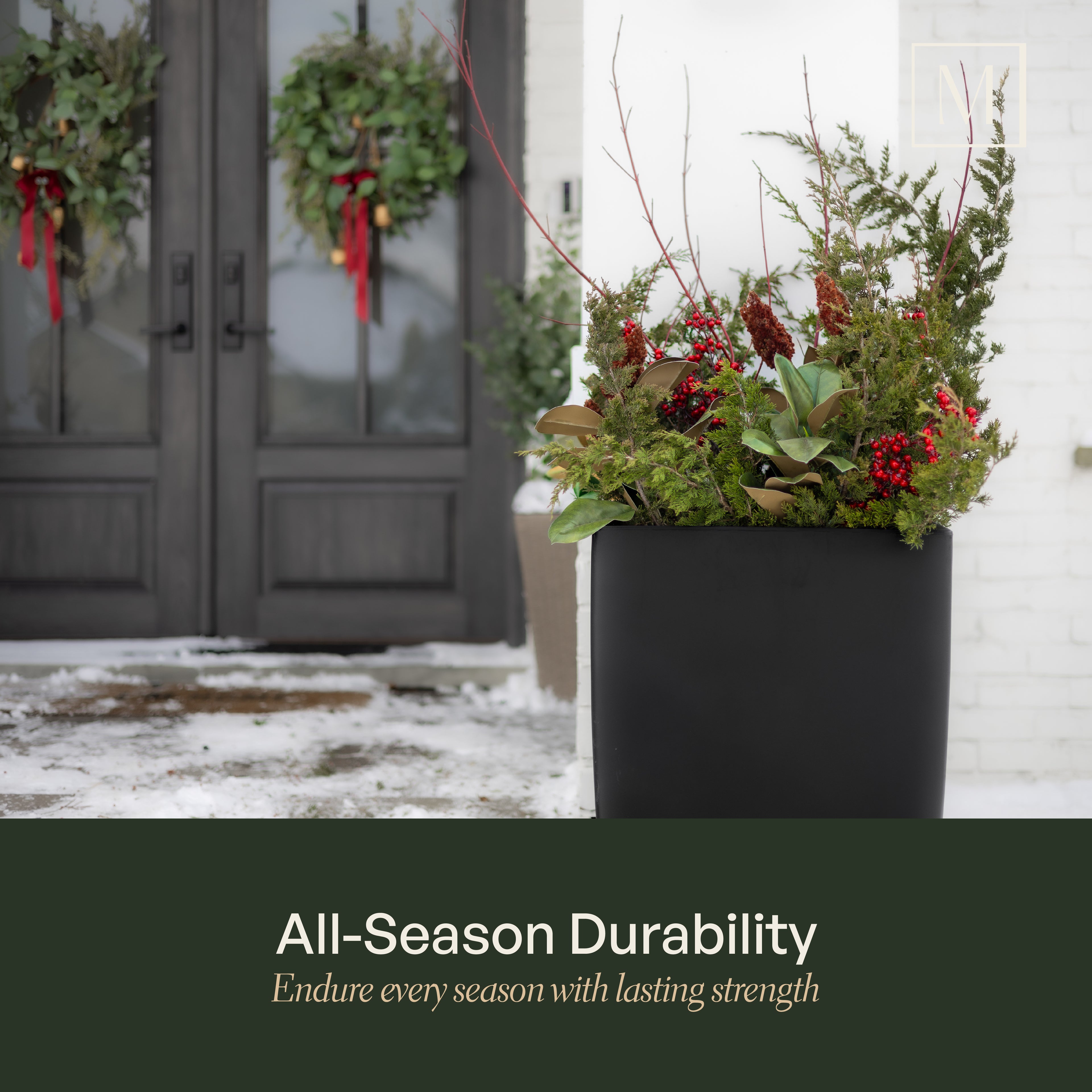 Mayne Kobi 38-Inch Self-Watering Tall Planter