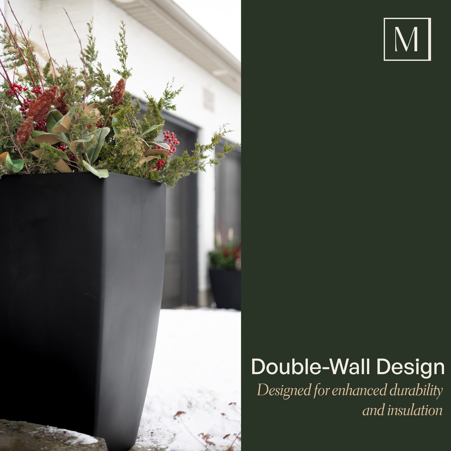 Mayne Kobi 38-Inch Self-Watering Tall Planter