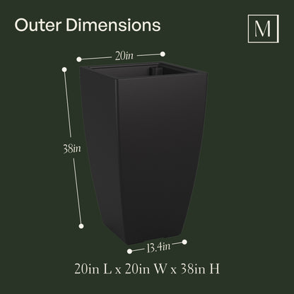 Mayne Kobi 38-Inch Self-Watering Tall Planter