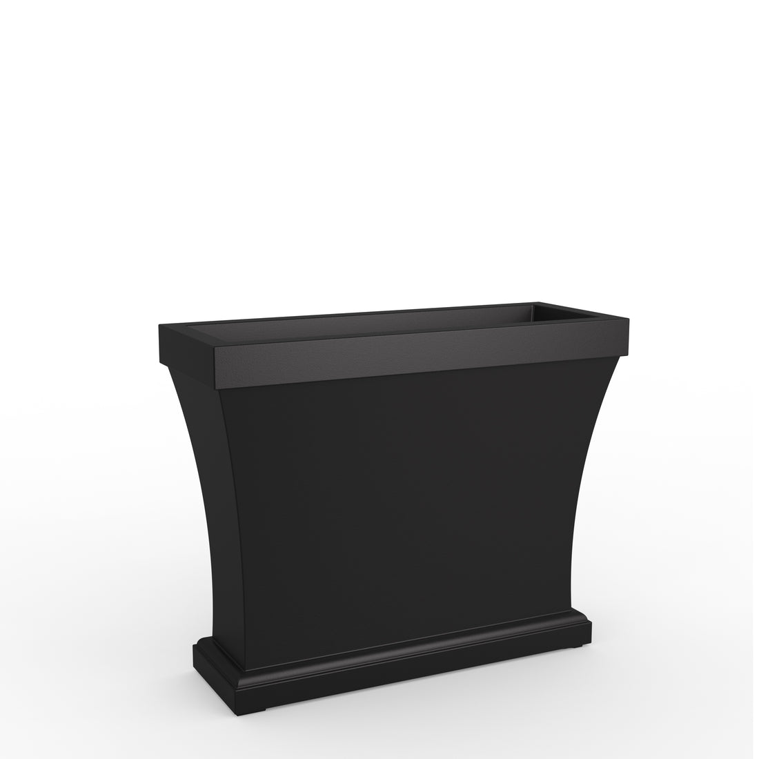 Mayne Bordeaux 40-Inch Indoor and Outdoor Tapered Trough Planter