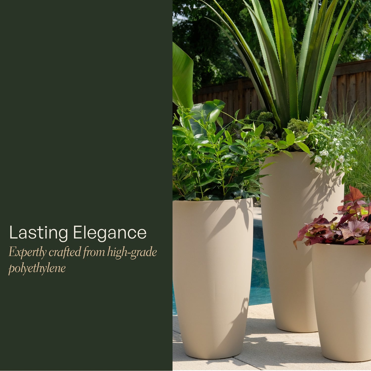 Mayne Solace Planter with Removable Planting Tray