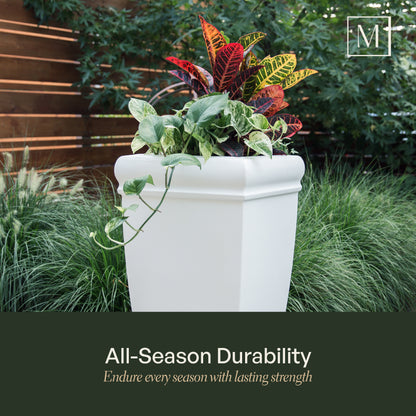 Mayne Chelsey 28in Tall Planter (2-Pack)