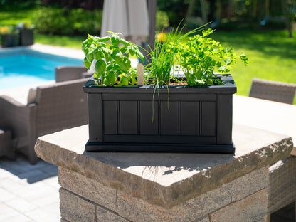 Mayne Cape Cod 24x11-Inch Self-Watering Rectangle Planter