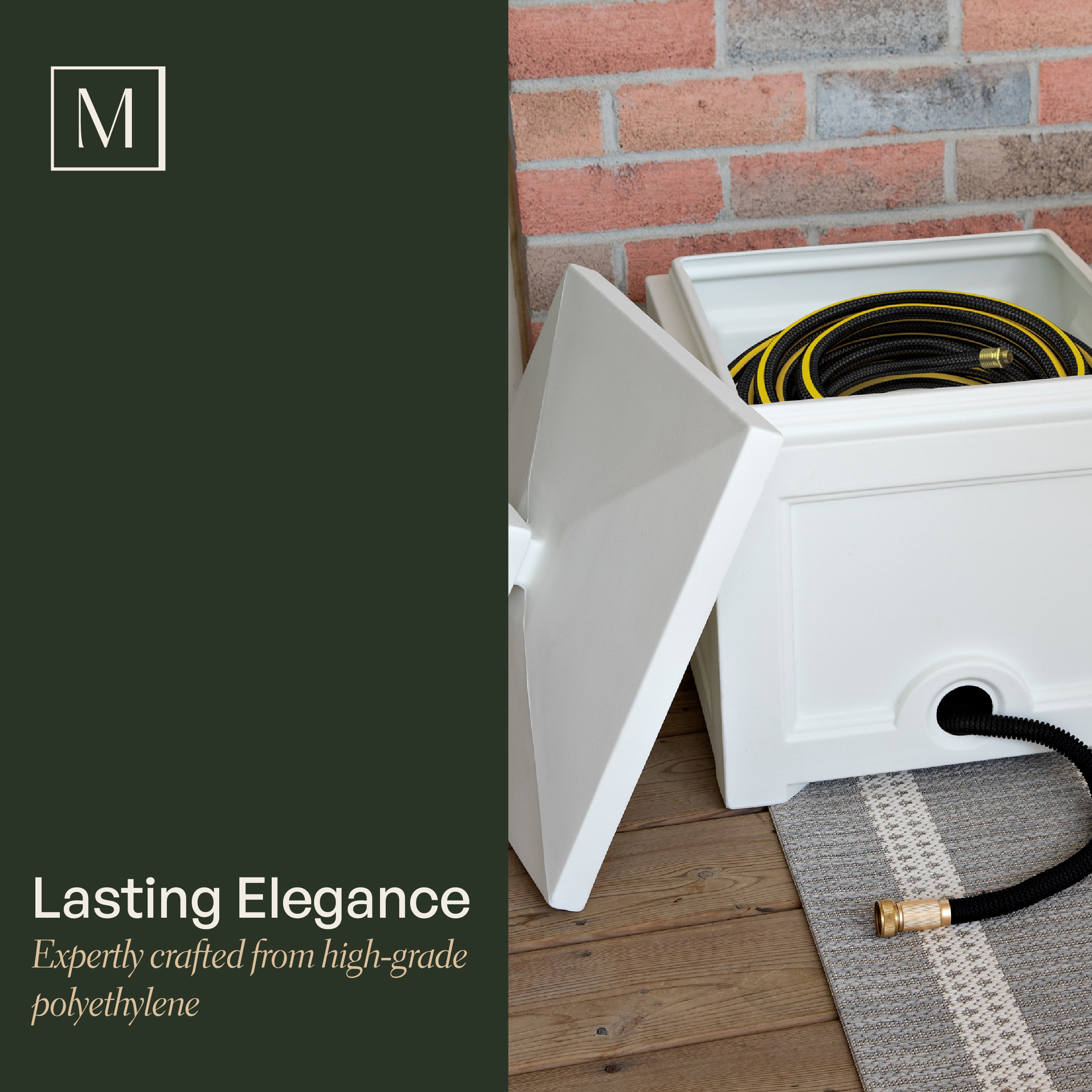 Mayne Fairfield Garden Hose Bin
