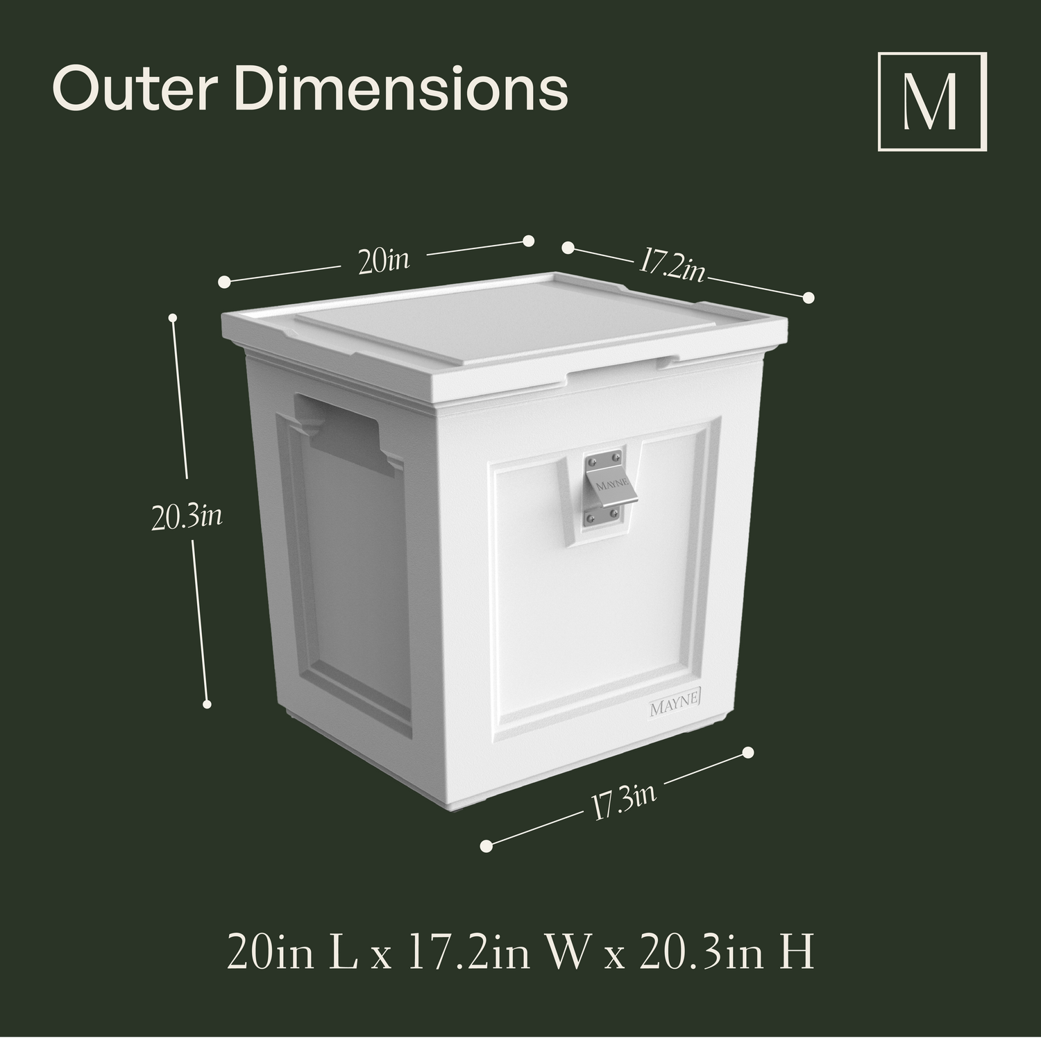 Mayne Fairfield Patio Cooler