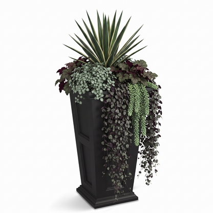 Mayne Fairfield 28-Inch Self-Watering Tall Planter with Removable Planting Insert