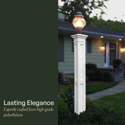Mayne Liberty Lamp Post with PVC Mount