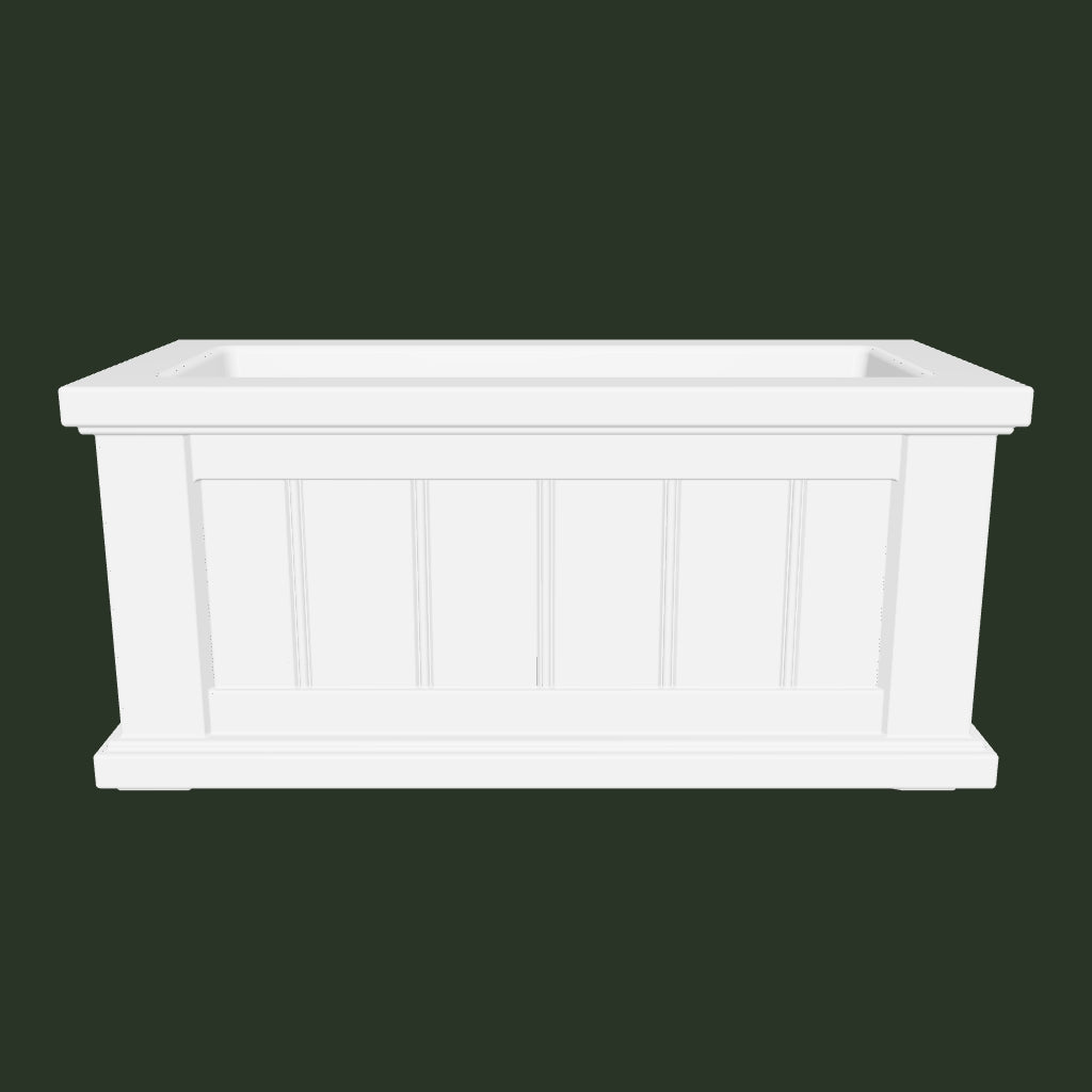 Mayne Cape Cod 24in x 11in Rectangle Planter