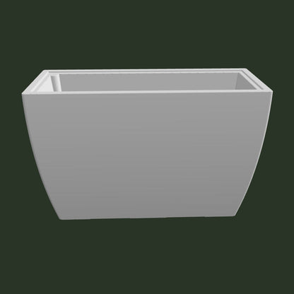36 inch plastic planter Mayne Kobi 36-Inch Self-Watering Tall Rectangular Planter – Mayne Inc. US