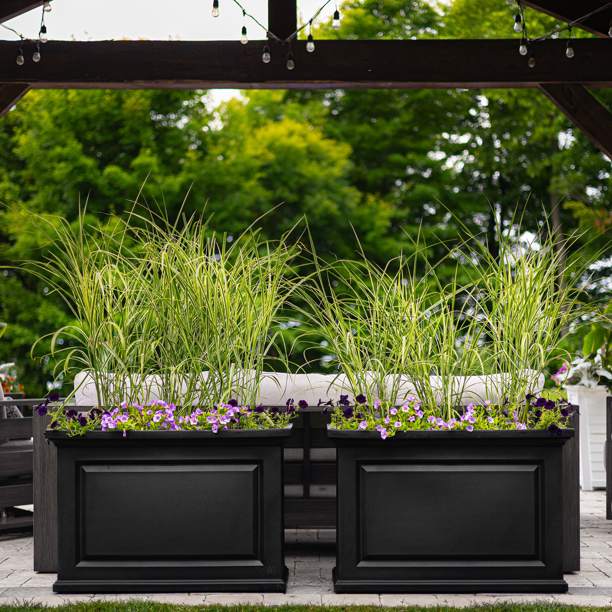 Mayne Nantucket 36-Inch Self-Watering Tall Rectangular Planter
