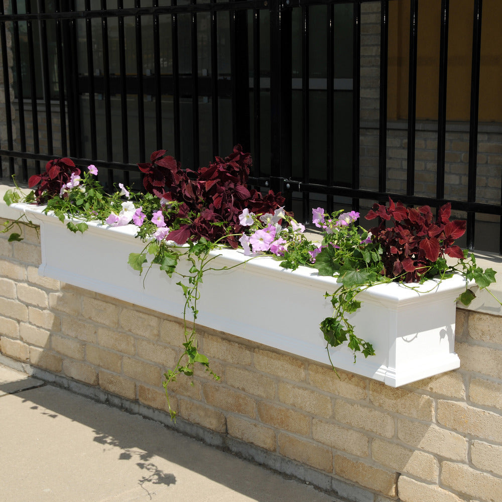 Yorkshire 7ft Window Box - White