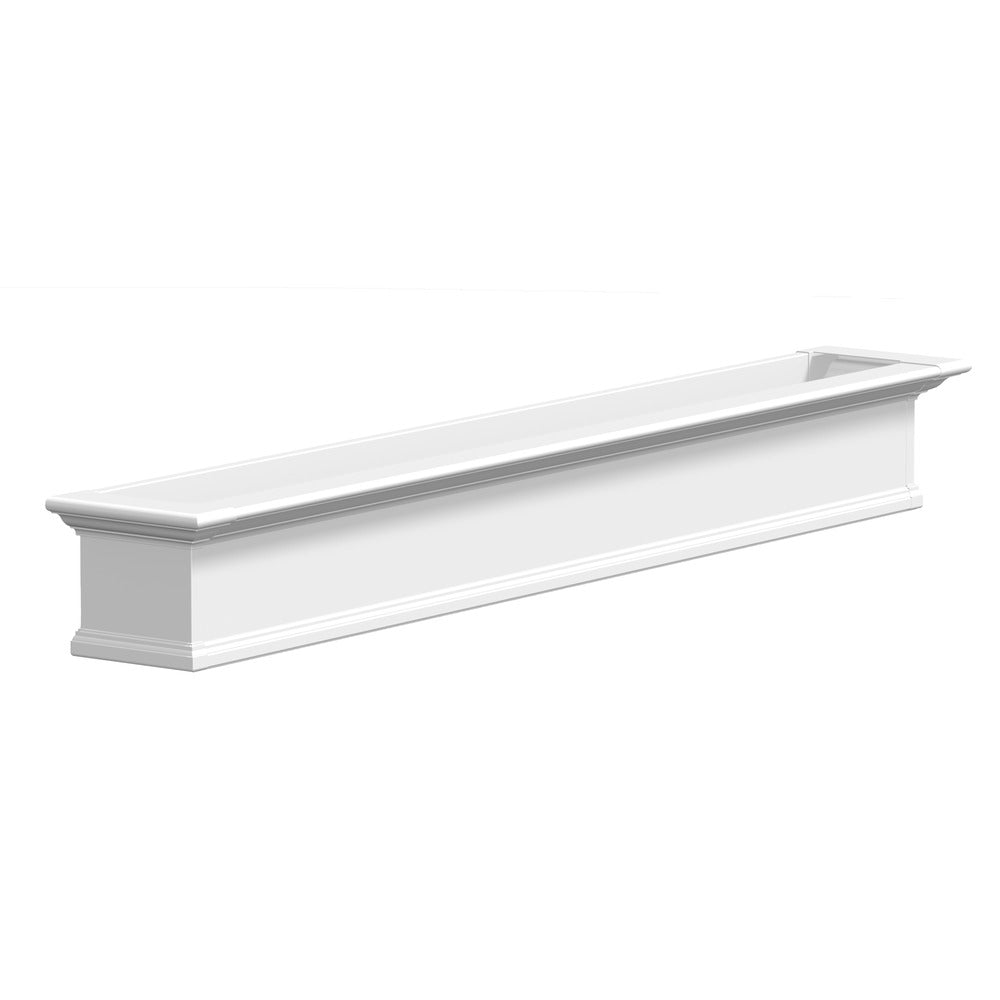 Mayne Yorkshire 7ft Self-Watering Window Box with Steel Wall Mount Brackets