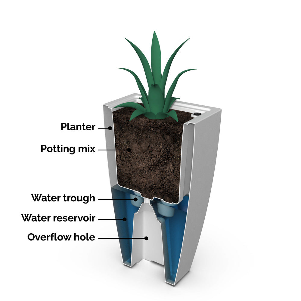 Kobi 26in Tall Planter