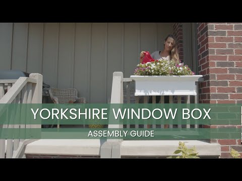 Yorkshire 3ft Window Box - White